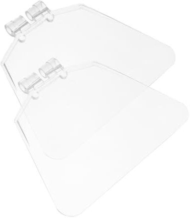 SOIMISS 2pcs Bench Grinder Eye Shield Protection Cover Transparent Guard Attachment for Safe Grinding Easy Installation and Convenient Use