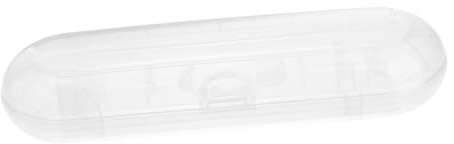 iplusmile Custodia Trasparente Plastica Viaggio in Elettrico da Spazzolino | Portatile, Comoda e Facile da Trasportare, per Viaggio e Trasferta, Pratica da Usare
