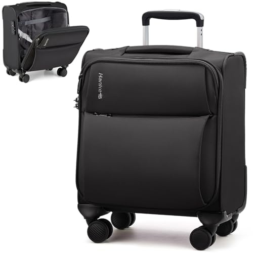 Hanke Valises à coque souple, Noir , 16 inch underseat