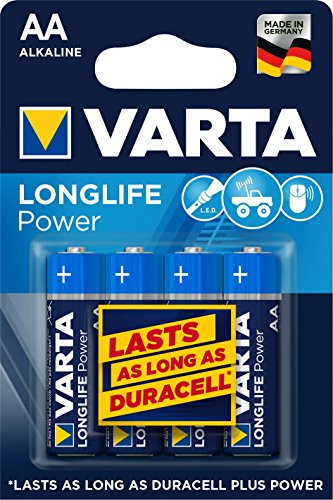 Varta alkaliska batterier med hög energi, 4906