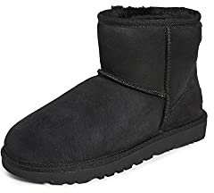 UGG Damen Classic Mini II Stiefeletten, Schwarz (BLACK), 40 EU