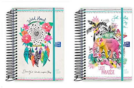 Oxford Boho-Dream TE skolkalender 12 x 18 dagar sida 19–20 SURTIDA