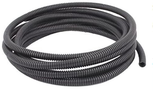 Toolzia Corrugated Hose, 5m/16.4Ft Flexible Conduit Corrugated Electric Wiring Tubing Pipe for Protecting Electrical Cables (20mm)