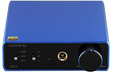 TOPPING L30II NFCA Modules UHGF Technology 0,3 uV Amplificateur de casque ultra faible bruit économique Bleu