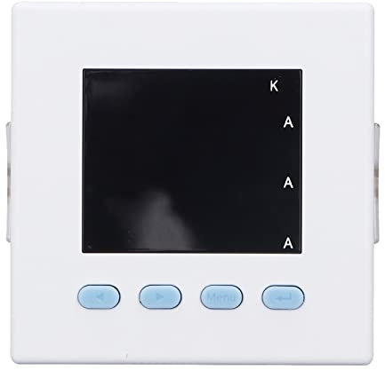 Misuratore di elettricità Digitale AC220V Amperometro Trifase Intelligente Programmabile Tester di Corrente Trifase Amperometro per Custodia in ABS per L'automazione della