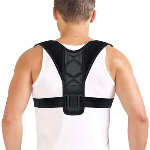 BZKSER schultergurt haltungskorrektur - 1 pcs Haltungstrainer für Frauen und Männer,haltungstrainer rücken damen,Rücken Geradehalter, Schultergurt Rückengurt Rückenstütze für Rücken, Hals und Schulter