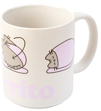 Grupo Erik Tasse Kaffeetasse Pusheen Cat- Kaffeebecher - Teetasse Größe 10 cm x 8 cm - Fassungsvermögen 350 ml - Offizielles Lizenzprodukt, Taz121