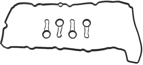 Partuto Ensemble de joints de couvercle de soupape de moteur cylindrique de remplacement No.11128511814 pour BMW Série 1 F20 2010-2015-Caoutchouc noir-1 ensemble
