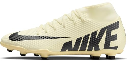 Nike Scarpe da Calcio da Uomo Superfly 9 Club Fg/MG, Lemonade Black, 42 EU