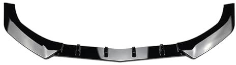 CZXZYHNB Auto Frontspoiler Lippe Frontspoilerlippe Für Mercedes Für Benz Für E-Klasse Für W212 Sport Für E250 E350 E550 2013-2015 Auto-Unterteiler Frontstoßstangen Lippenkörper(Glänzend schwarz)