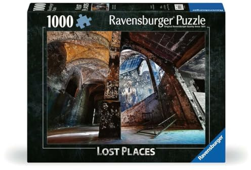 Ravensburger Puzzle Lost Places 12001393 - Alpenhaus Graffito Beelitzer Heilstätten - 1000 Teile Puzzle für Erwachsene ab 14 Jahren