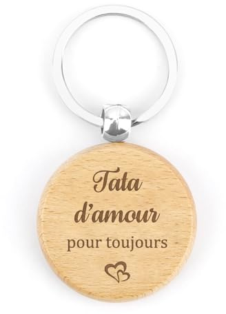 Cadeau Tata Porte Clef, Cadeau Tante Porte Clé, Cadeau Tatie, Cadeau pour Tata, Cadeau Tata Original, Cadeaux Tata, Cadeau Noel Tata, Cadeau Anniversaire Tata Cadeau Saint Valentin, Cadeau Famille