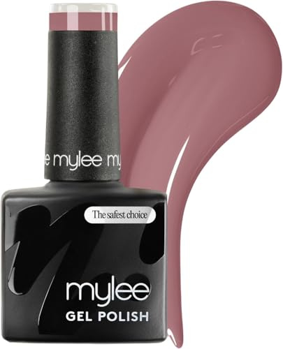 Mylee Gel Nail Polish 8ml [My Everyday Muse] - UV/LED Soak-Off Nail Art | Manicure Pedicure for Professional, Salon & Home Use [Nude Range] - Long Lasting & Easy to Apply