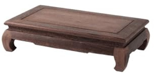 Support pour Plantes en Bois If, décoration Florale, Base en Bois, Base pour Pot de Fleurs bonsaï, Grand Support pour Plantes d'intérieur