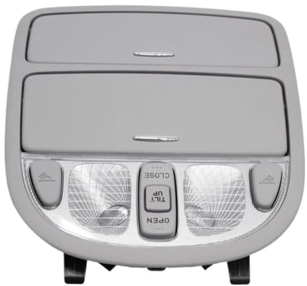 QMTVFSRH Lampe Lecture Dôme Voiture Pour Hyundai Pour Santa Fe 2007-2012 928002B111TX Lampe Console Pavillon Éclairage Contrôle Supérieur Bouton Commutation Toit Ouvrant Dôme Intérieur