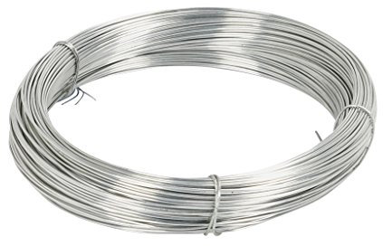 Greengeers 95600 Rouleau de fil de fer galvanise 50 Mètres