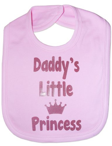 Daddy's Little Princess - Funny Baby/Toddler/Newborn Bibs - pink