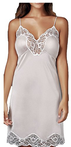 Andra Sottoveste Linea Basic Line Spalla Stretta Art. 570 - Colori Bianco, Nero, Perla, Marmotta, Seta, Polvere, Champagne - Bianco 9
