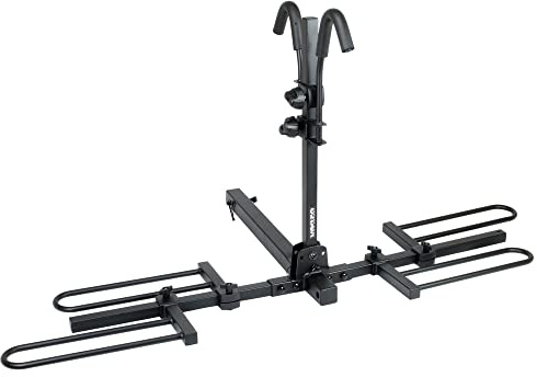 VENZO 2 Bike Bicycle Platform Style Carrier - Bike Rack for Car SUV Truck Tow Trailer Hitch Receiver Mount Size 2 - Sturdy & Rust Proof