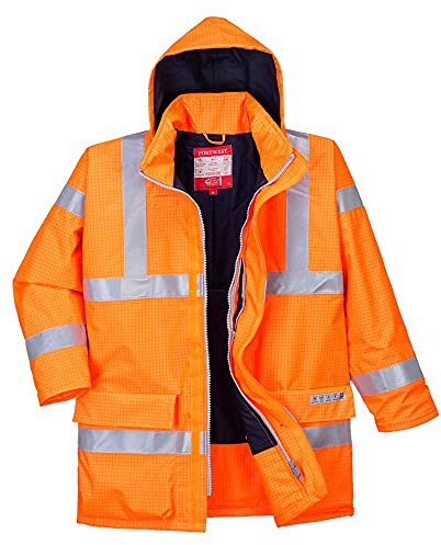 Antistatic FR Jacket - Color: Orange - Talla: 5XL