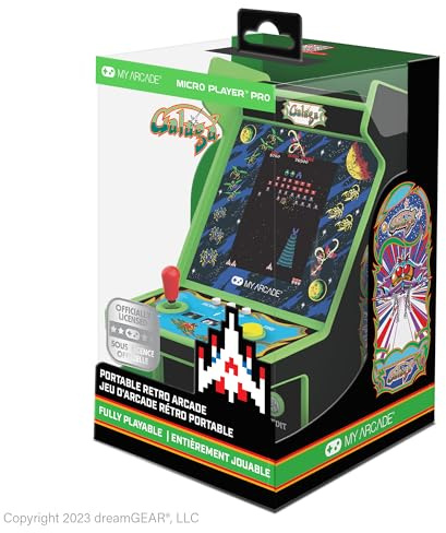 My Arcade DGUNL-4195 Galaga/Galaxian Micro Player Pro Portable Retro Arcade
