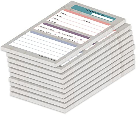 PRICARO Telefonnotizblock, A6, Register, 10 Stück