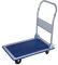 Chariot à plateforme pliable avec capacité de charge de 150 kg | Chariot de transport Chariot à plaques | Pneus en caoutchouc antidérapant Roulettes pivotantes Bords caoutchoutés | Aide au transport