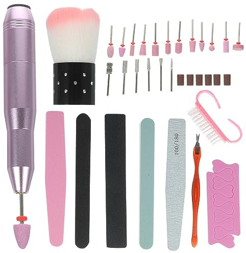 FOMIYES Kit Di Strumenti Per Lucidare Le Unghie Strumento Per Manicure e Levigatura Forniture Per Manicure