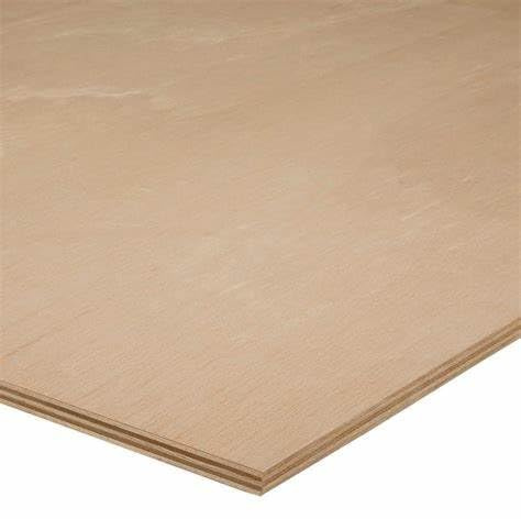 Hardwood Ply Sheets Structural Plywood WBP Board Cut Sizes 4mm (1, 1220mm x 610mm)