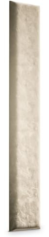 Muralo - Panel acolchado de tela para cojín de pared de terciopelo, para dormitorio, salón, cama, cojín de pared, cabecero de cama, cojín lumbar, cojín acolchado de lujo moderno (crema, 100 cm x 20