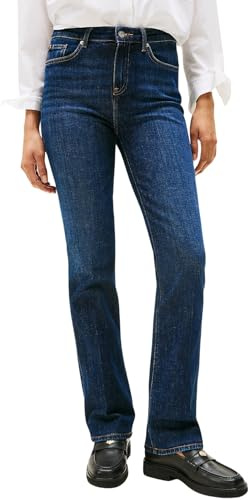 Tommy Hilfiger Jean Femme Bootcut Fit, Bleu (Nos Dark Blue), 28W/29L