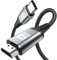 USB C auf HDMI Kabel 2M (4K@60Hz), USB Typ C zu HDMII 4K UHD Kabel Thunderbolt 3/4 Adapter Kompatibel für i Phone 16 15 Pro Max,MacBookPro/Air,iMac,iPad,Samsung S25 S23 zu S8,Surface,Dell,HP