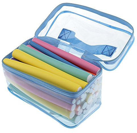 42 bigodini flessibili in spugna leggera e flessibile, 18 cm