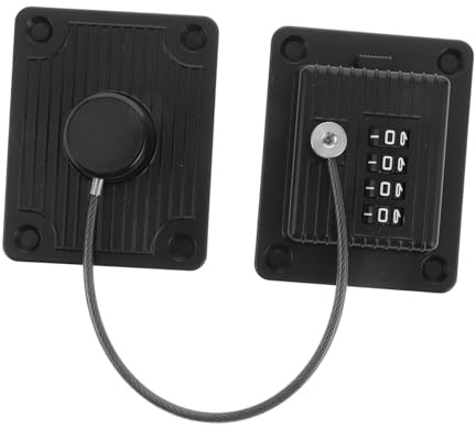 TOYANDONA Cadenas De Sécurité Avec Code à Chiffres Pour Réfrigérateur Congélateur Et Placards Verrouillage Garçon Fille Pour Meubles Et Tiroirs Installation Facile Sans Perçage