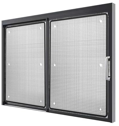 8mm Película Aislante Para Ventanas Con Ventosa Lámina Protección Solar Reflectante Anti UV Privacidad Interior/Exterior Papel Aluminio Para Balcón Y Hogar(Negro)