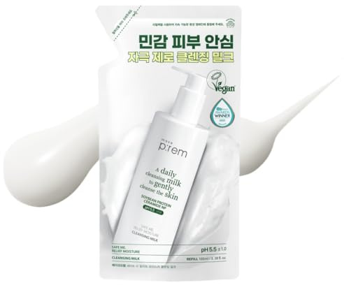 MAKE P:REM Safe Me. Relief Moisture Cleansing Milk, 3.38 fl.oz. (Refill)