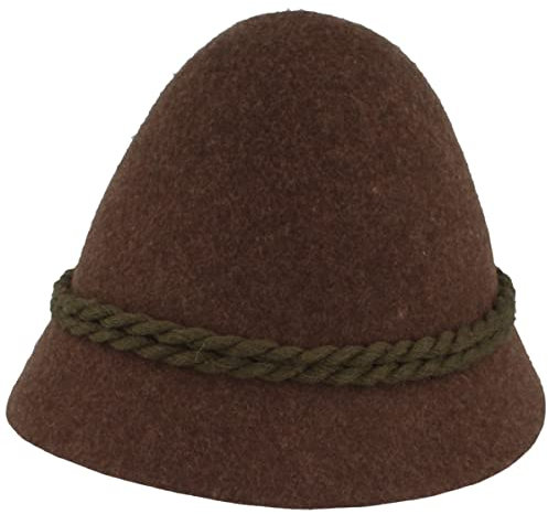 Faustmann bayerischer Herrentrachtenhut Stopselhut Braun 56