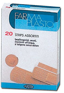 Gima 34809 – yeso, resistente al agua, 19 mm x 72 mm (Pack de 2000)