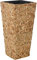 VIVANNO Bac à Fleurs Vase à Eau en Jacinthe d'eau Naturelle Sauvage - 80 x 38 x 38 cm