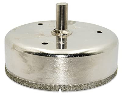 Flyshop Scie cloche avec revêtement diamant pour céramique, carrelage, verre, marbre 100 mm