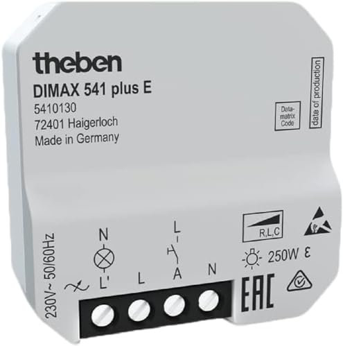 Theben UP-Universaldimmer f. ESL+230V LED-L DIMAX 541 plus E