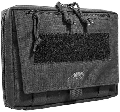 Tasmanian Tiger TT EDC Pouch, Molle-kompatibel ryggsäck, organisatör, extra väska för verktyg och medicinskt första hjälpen-set med en patchyta på 20,5 x 16,5 cm