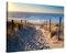 PICANOVA – Cuadro sobre Lienzo Path to The Sea 120x80cm – Impresión En Lienzo Montado sobre Marco De Madera (2cm) – Disponible En Varios Tamaños – Colección Playas