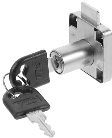 Veemoon Drawer Lock Display Cabinet Metal Lock with Keys for Electric Box File Cabinet Stainless Steel for Drawers