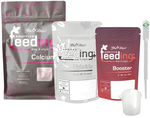 Weedness Green House Feeding Hybrids Starterkit – Engrais kit nutrition pour hybrides