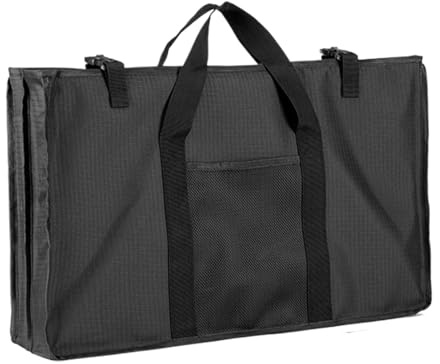 Bolsa de Almacenamiento de Mesa Plegable, Bolsa de Transporte portátil para mesas Plegables de Picnic/Campamento, Cubierta de Mesa de a Prueba de Polvo, 24 Pulgadas de Profundidad x 4.9