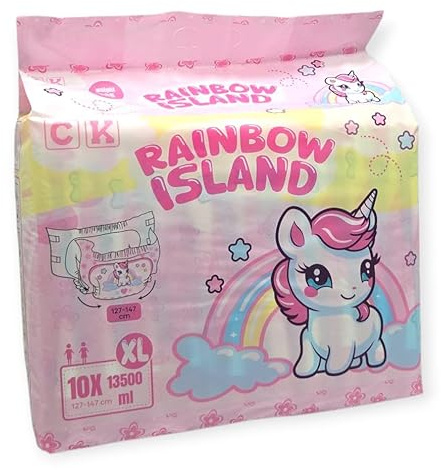 Rainbow Island Couches avec film pour adultes 13500 ml (XL)