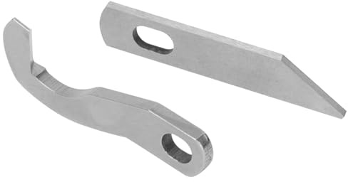 Greensen 0304D Cucher de Cuchillo de Overlock Corte Profesional 925D 1034D Cuchillo Superior Material de Metal Duradero Adecuado para Vikingos 1003lcd Corte de Tela