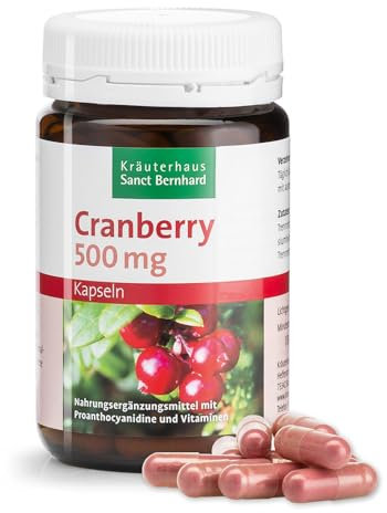 Sanct Bernhard Cranberry-Kapseln mit Cranberry-Konzentrat 90 Kapseln