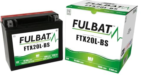 Batterie FULBAT AGM YTX20L-BS 12V 18Ah 270A Länge: 175 x Breite: 87 x Höhe: 155 (mm)